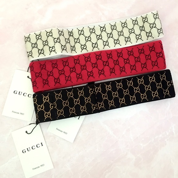 gucci logo headband